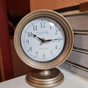 LaCrosse Table Clock